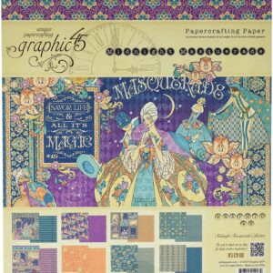 Graphic 45 - 12x12 - Midnight Masquerade