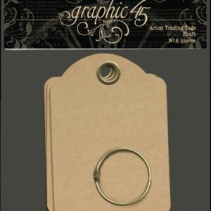 Graphic 45 - Tags - ATC Kraft