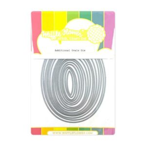waffle flower dies - Additional Oval die