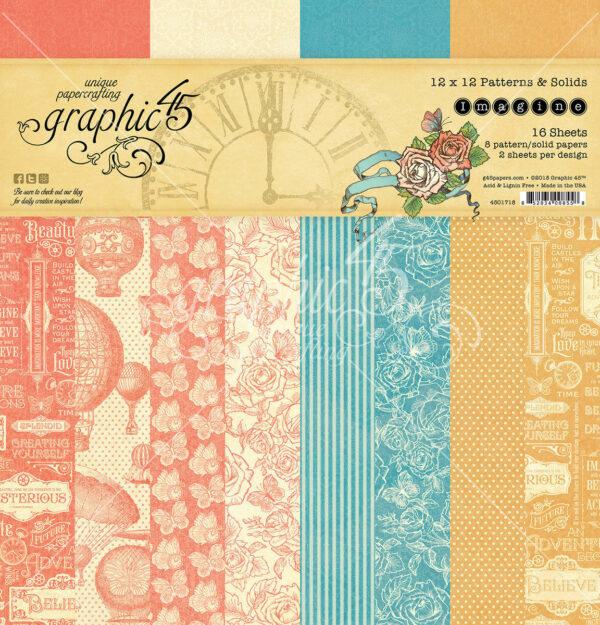 Graphic 45 - 12x12 - Imagine