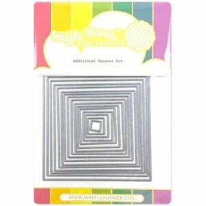 waffle flower dies - Additional squares die