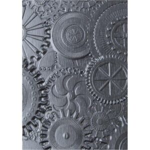 Sizzix - Embossing Folder - Mechanics 3D