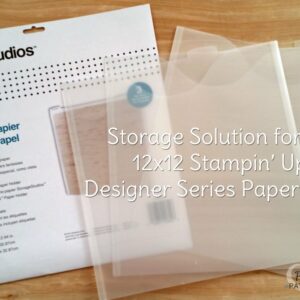 Storage Studios - 12x12 plast umslög
