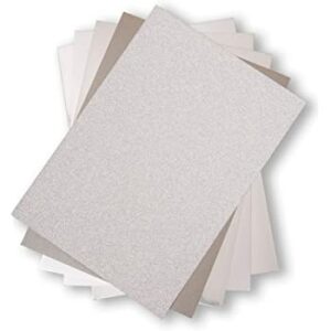 Sizzix - A4 pappír - Silver 50stk
