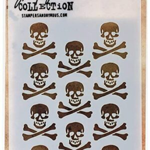 Stampers Anonymous - Stensill - Crossbones