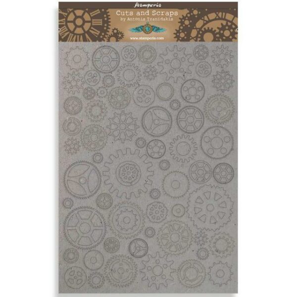 Stamperia - Greyboard - Sir Vagabond Gears small