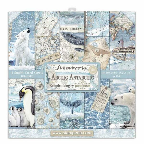 Stamperia - Arctic Antarctic - 12x12