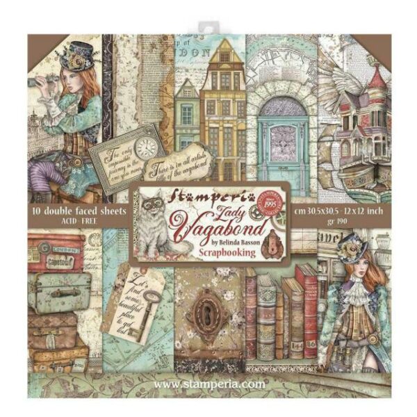Stamperia - Lady Vagabond - 12x12