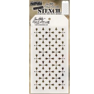 Tim Holtz - Stensill - Crossed