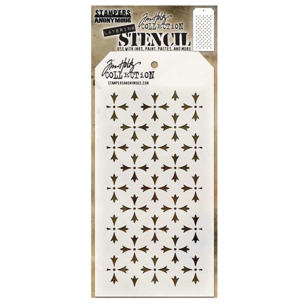 Tim Holtz - Stensill - Crossed