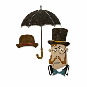 Sizzix - Tim Holtz - Skurðarmót - The Gent