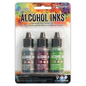 Ranger Alcohol Ink - Litir: Slate - Currant - Meadow