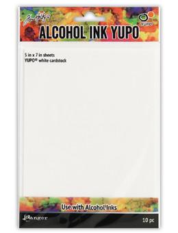 Tim Holtz - Yupo - hvítur pappír