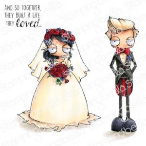 Stampingbella - Oddball Bride and Groom