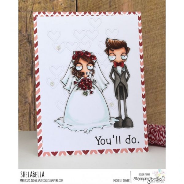 Stampingbella - Oddball Bride and Groom - Image 2