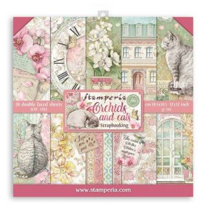 Stamperia - Orchids and Cats