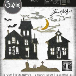 Sizzix - Tim Holtz - Skurðarmót - Ghost Town #2