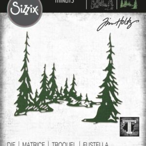 Sizzix - Tim Holtz - Skurðarmót - Tall Pines