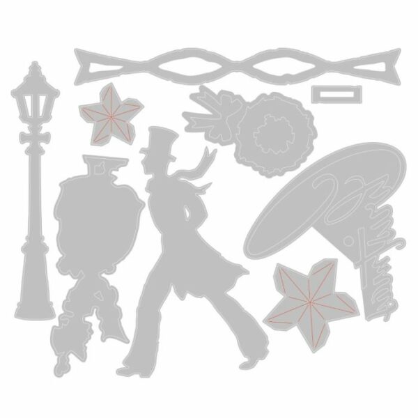 Sizzix - Tim Holtz - Skurðarmót - Vault Series: Christmas 2021 - Image 2