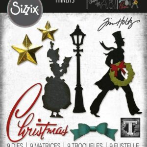 Sizzix - Tim Holtz - Skurðarmót - Vault Series: Christmas 2021
