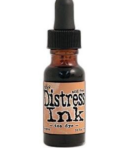 Tim Holtz Distress® Ink Pad Re-Inker - Blek Fylling - Tea Dye