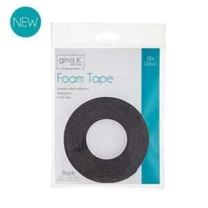 Gina K - Foam tape - Svart
