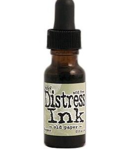 Tim Holtz Distress® Ink Pad Re-Inker - Blek Fylling - Old Paper