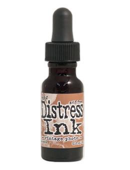 Tim Holtz Distress® Ink Pad Re-Inker - Blek Fylling - Vintage Photo