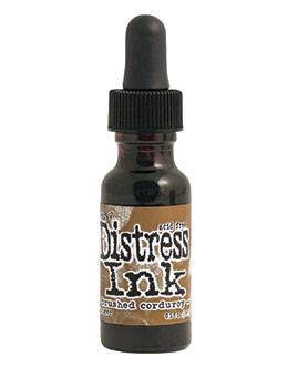Tim Holtz Distress® Ink Pad Re-Inker - Blek Fylling - Brushed Corduroy