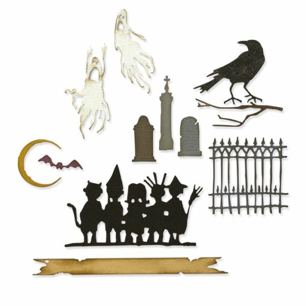 Sizzix - Tim Holtz - Skurðarmót - Vault Series: Halloween 2021 - Image 3