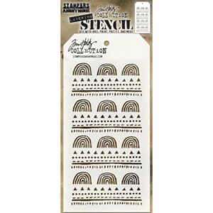 Stampers Anonymous  - Tim Holtz - Layering Stencil - Nature