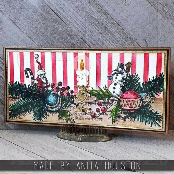 Tim Holtz - Stimplasett - Cozy Christmas - Image 3