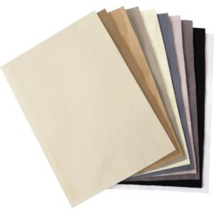 Sizzix - Felt Sheets - 10 Neutrals Colours