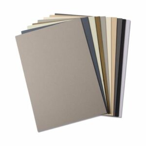 Sizzix - A4 Textured Pappír - Neutral Litir - 60stk