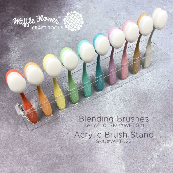 waffle flower - blending brushes - 10stk - Image 2