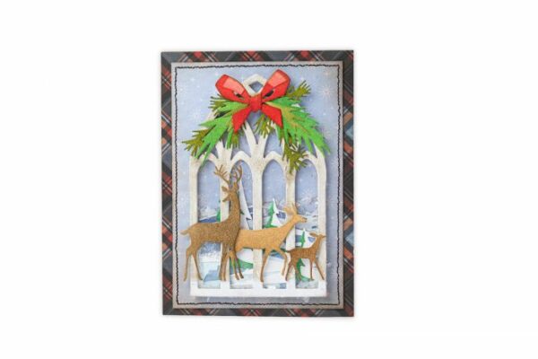 Sizzix - Tim Holtz - Skurðarmót - Cathedral window -BIGZ - Image 4