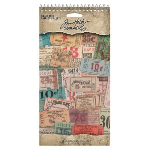 Tim Holtz Idea-ology TICKET BOOK