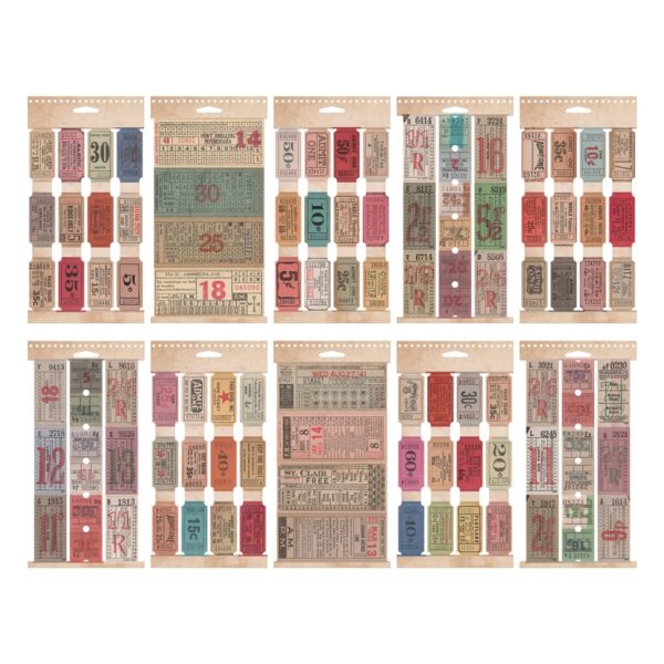 Tim Holtz Idea-ology TICKET BOOK - Image 2