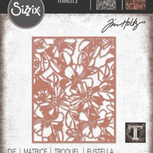 Sizzix - Tim Holtz - Skurðarmót - FLOWERY