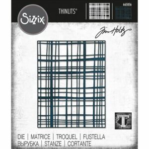Sizzix - Tim Holtz - Skurðarmót -  SIMPLE PLAID