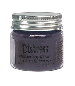 Distress glaze embossing powder - Villainous Potion