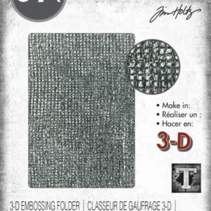Sizzix - Embossing folder - Woven