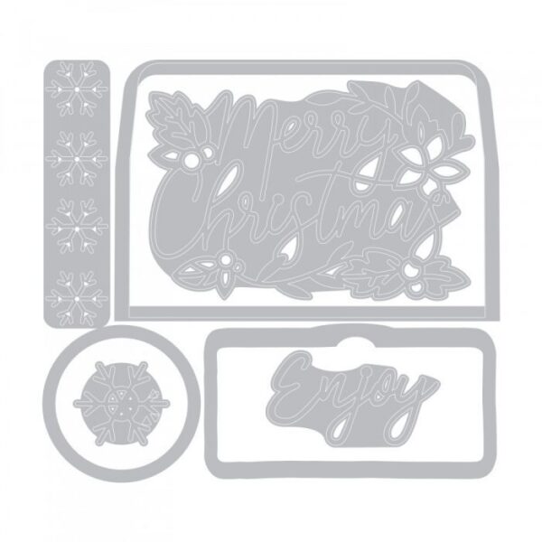 Sizzix - stamp and Die Sett - Envelope Liners mini - Image 3