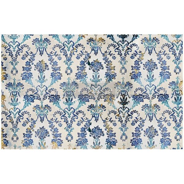 Re-Design - Decor Tissue Paper - Cobalt Flourish