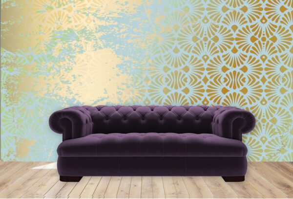 Re-Design Decor Stensill - Modern Deco 18"x25,5" - Image 6