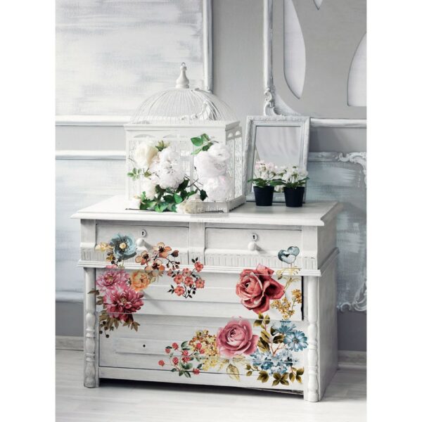 Re-Design Decor Transfers - Ruby Rose 24" x 35" - Image 7
