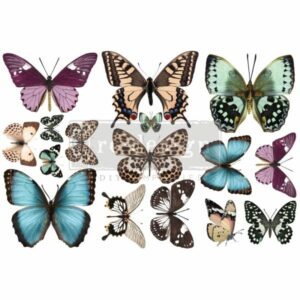 Re-Design Decor Transfers - Butterfly 6" x 12"