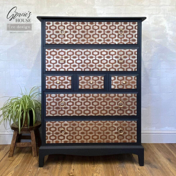 Re-Design Decor Stencils - Midcentury Vibes 16"x20" - Image 3