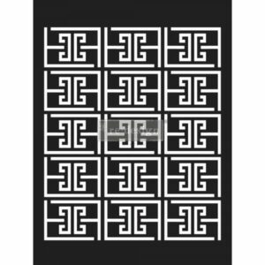 Re-Design – Stensill - Something Geometric 9" x 12"