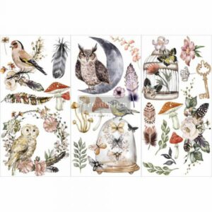 Re-Design Decor Transfers - Forest 6" x 12"